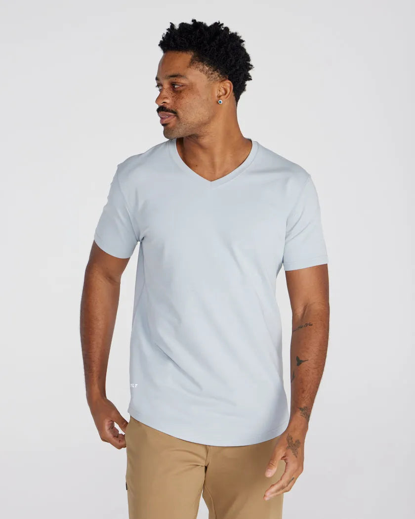 Drop-Cut V-Neck: LUX
