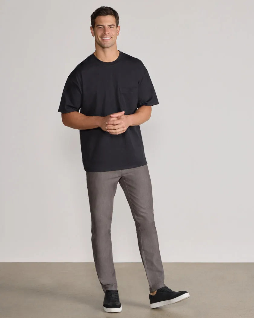 Cotton Short Sleeve Relaxed Pocket Tee