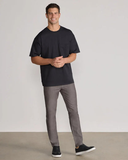 Cotton Short Sleeve Relaxed Pocket Tee