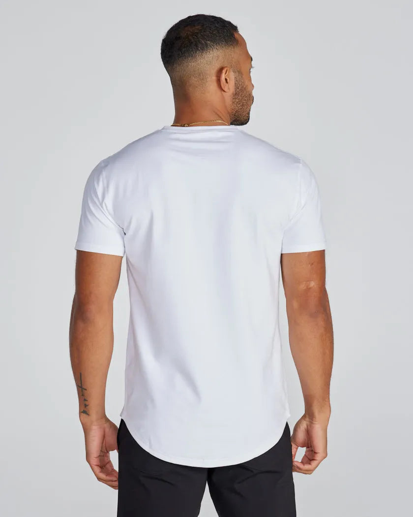 Drop-Cut V-Neck: LUX