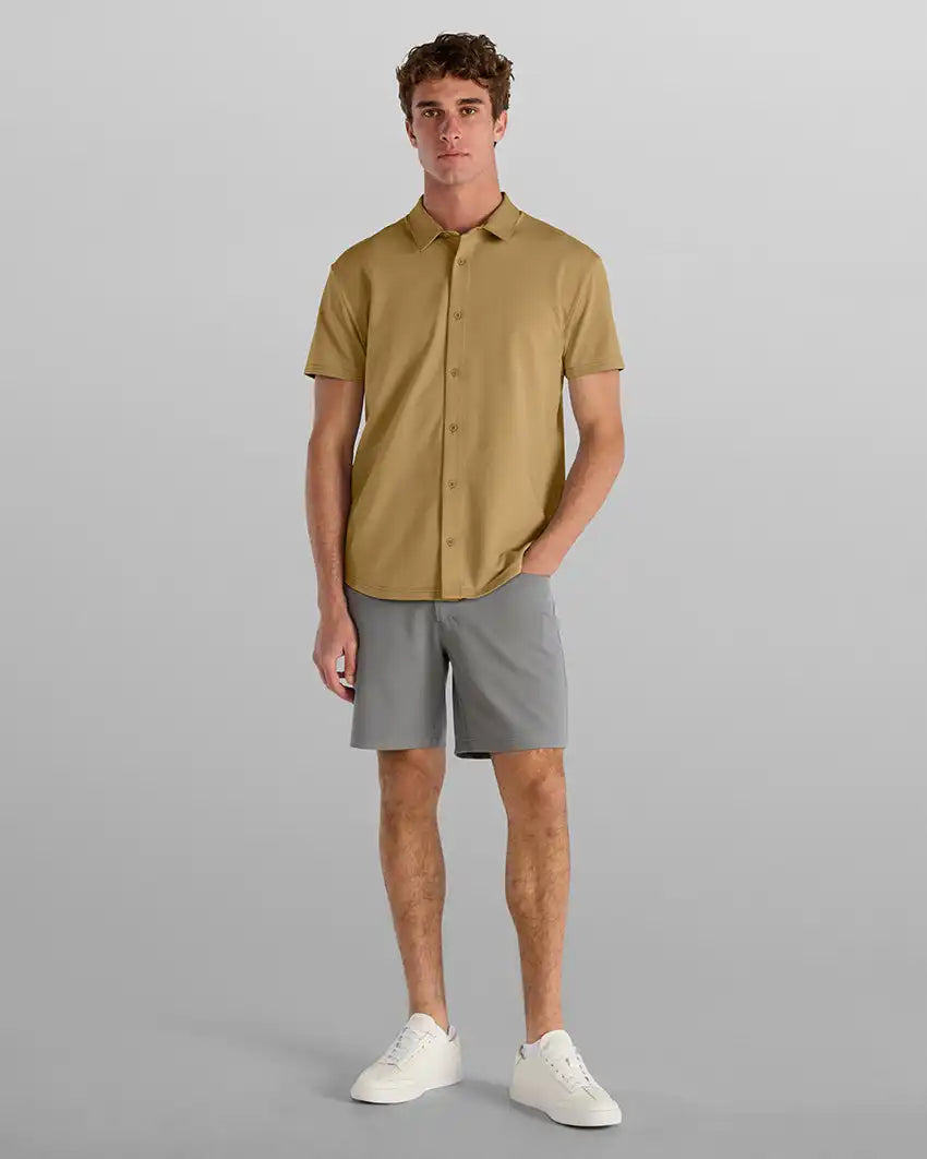 LUX Short Sleeve Button Down