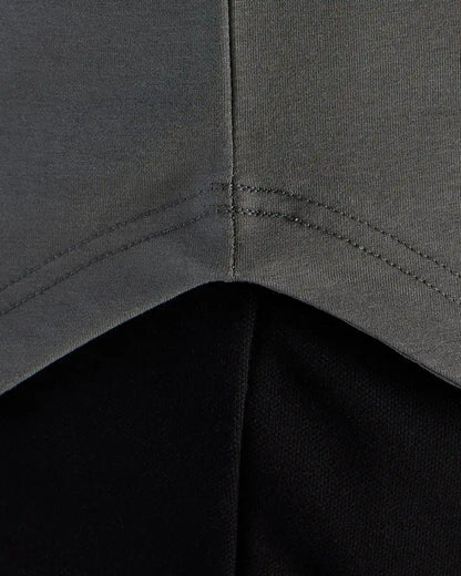 LUX Long Sleeve Zip Polo