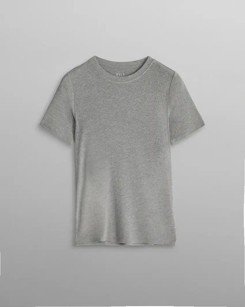 Modal Micro Rib Classic Fit Tee