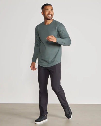 Drop-Cut Long Sleeve: BYLT Signature