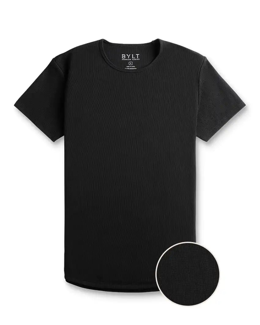 Thermal Short Sleeve Drop-Cut