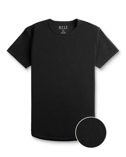 Thermal Short Sleeve Drop-Cut
