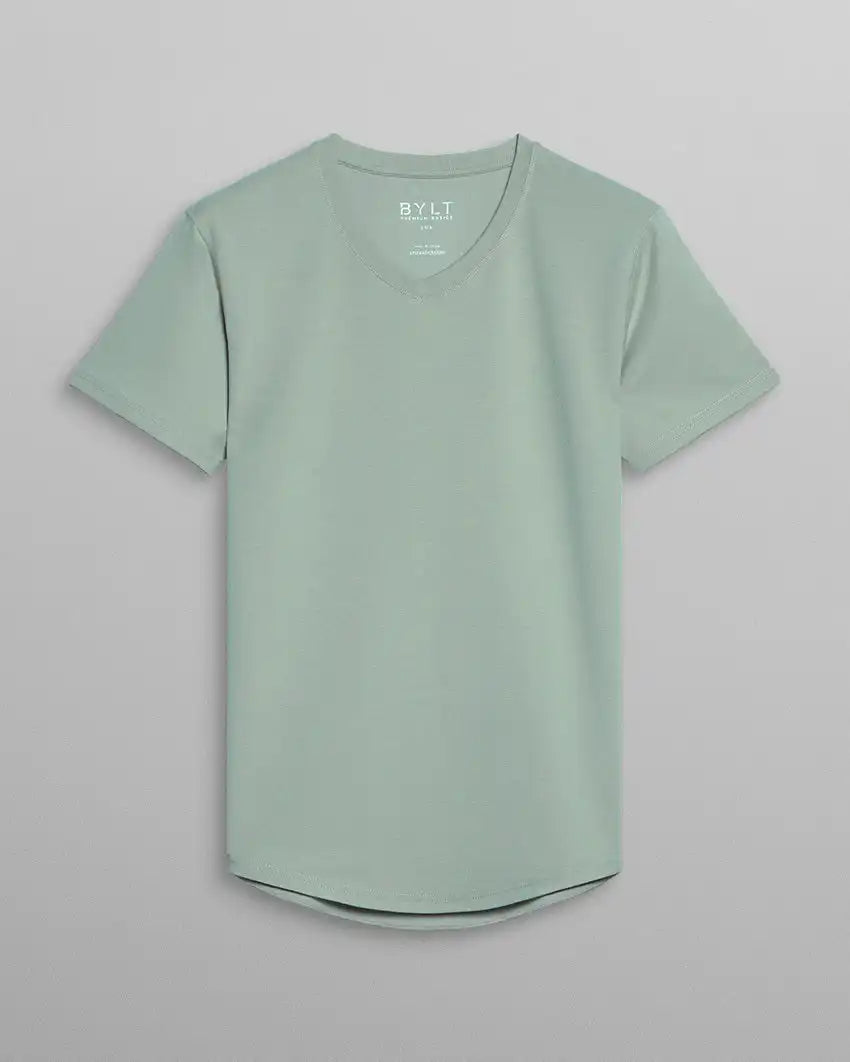Drop-Cut V-Neck: LUX