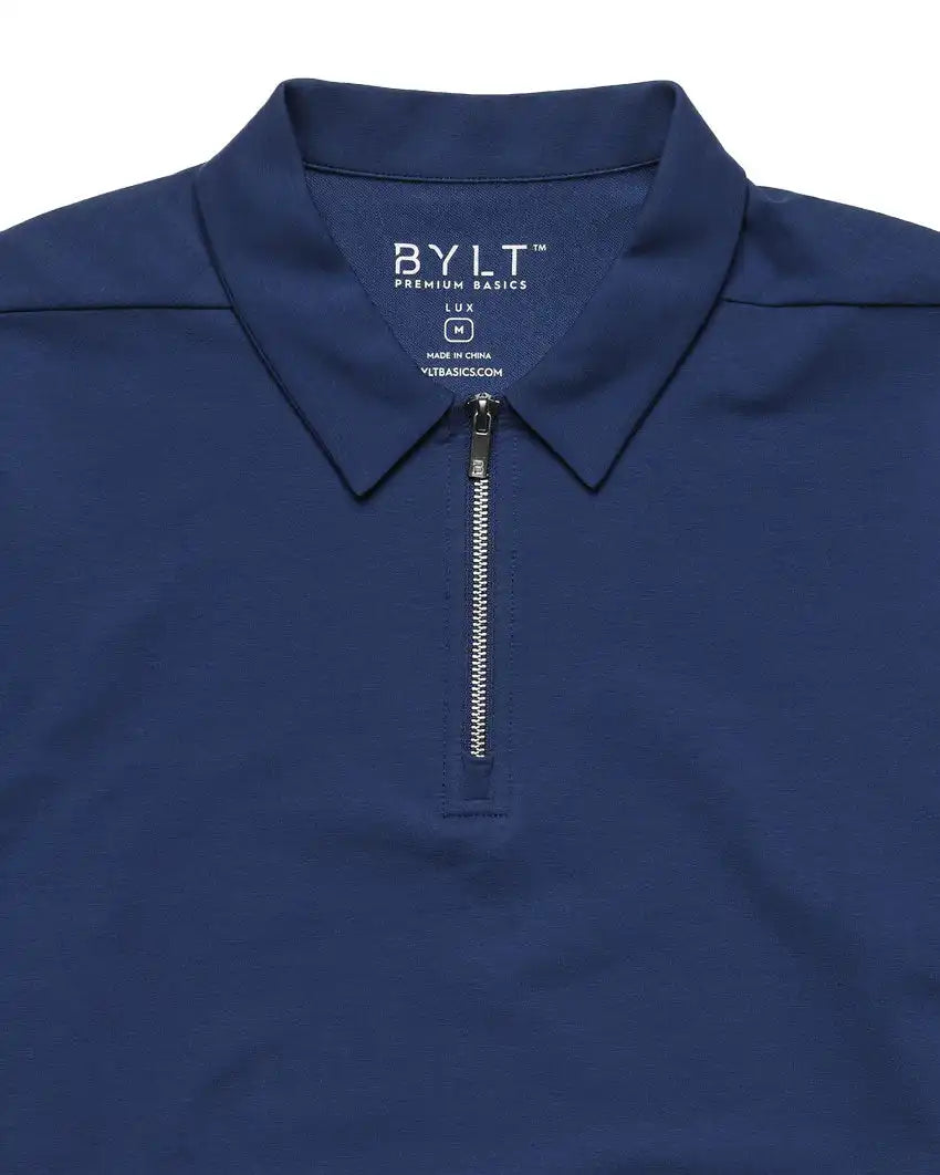LUX Zip Polo