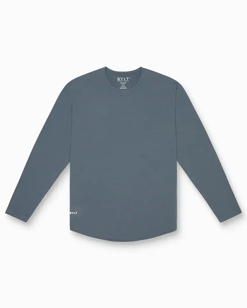 Drop-Cut Long Sleeve: BYLT Signature
