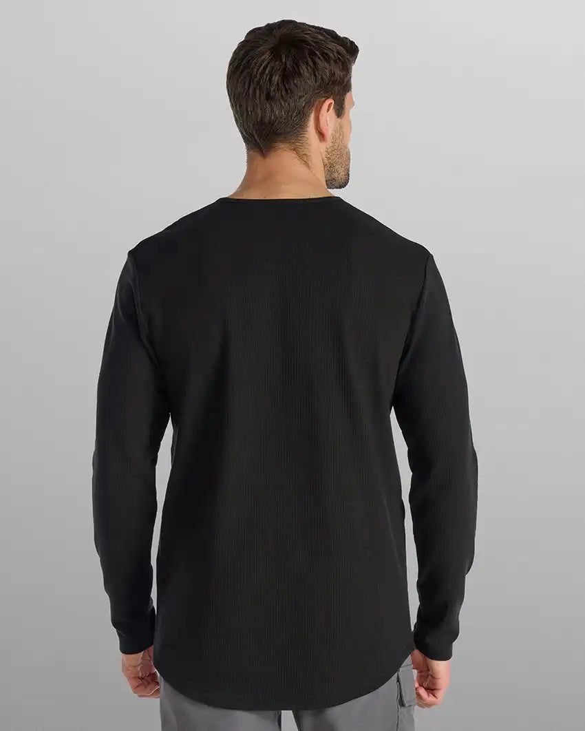 Thermal Drop-Cut Long Sleeve