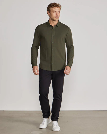 LUX Long Sleeve Button Down