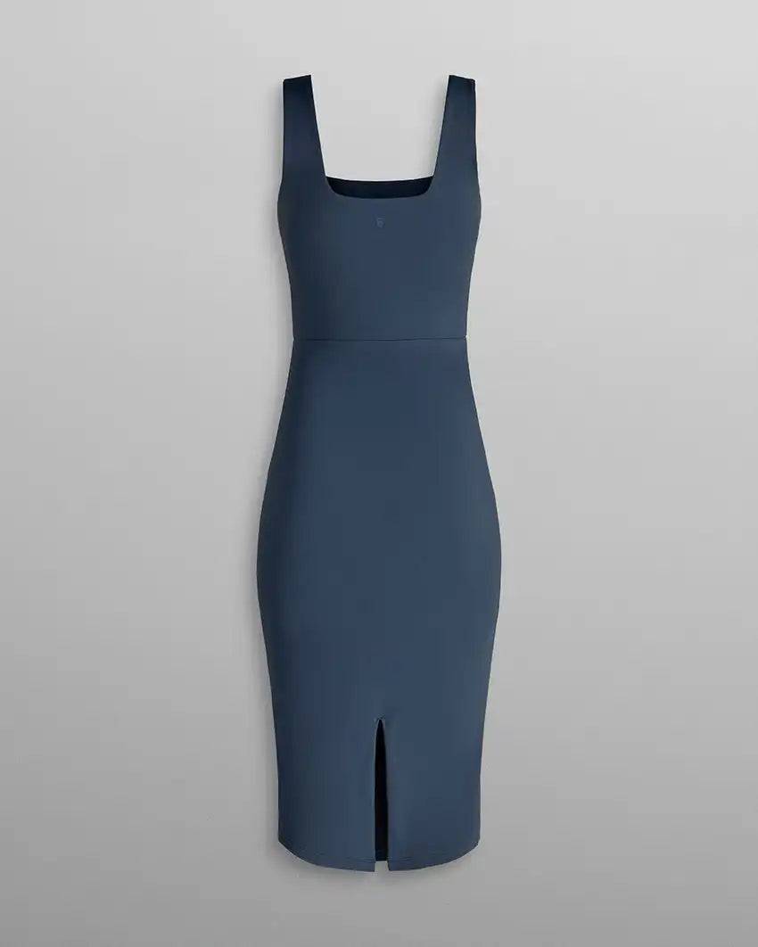 Balm Squareneck Midi Dress