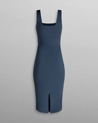 Balm Squareneck Midi Dress