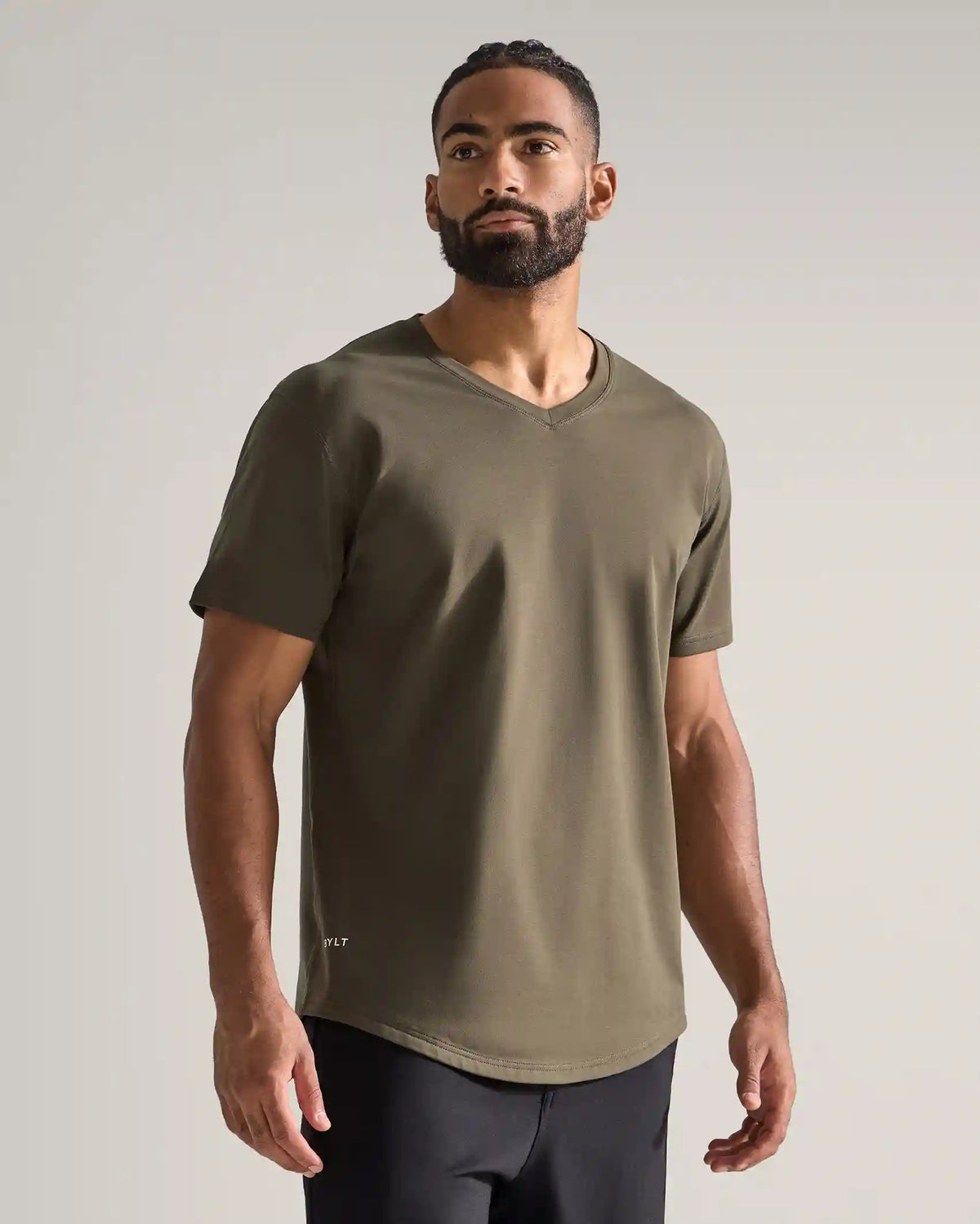 Drop-Cut V-Neck: LUX