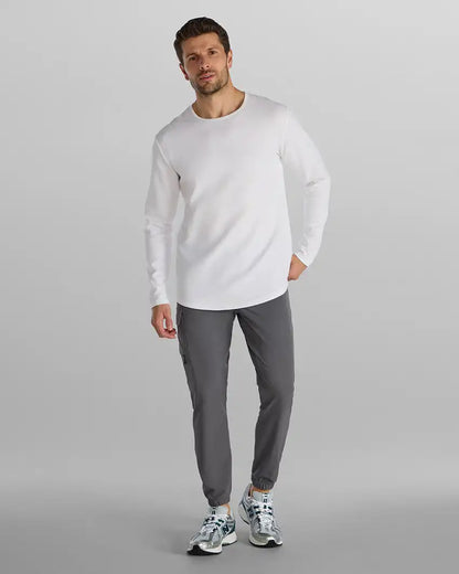 Thermal Drop-Cut Long Sleeve