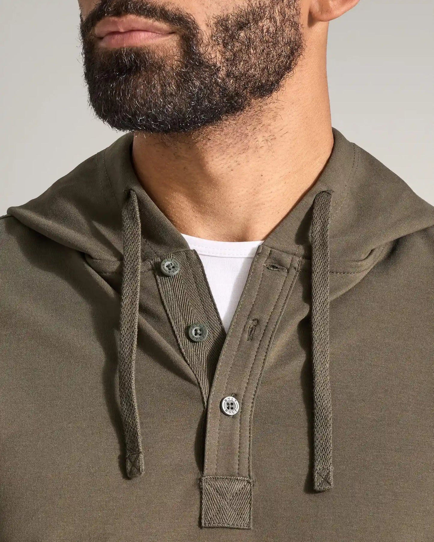 Drop-Cut: LUX Hooded Henley