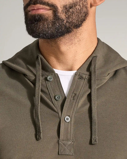 Drop-Cut: LUX Hooded Henley
