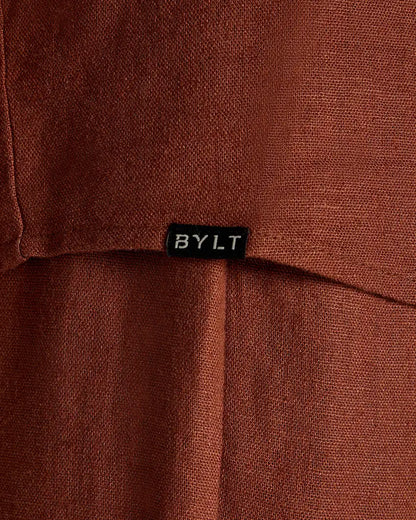 Women's Back to Basics Linen Button Down