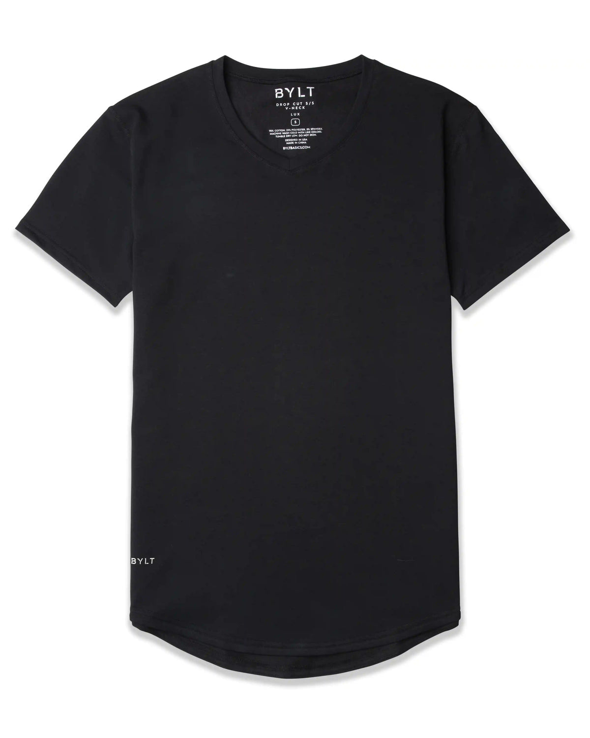 Drop-Cut V-Neck: BYLT Signature