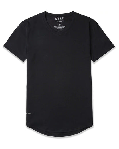 Drop-Cut V-Neck: BYLT Signature