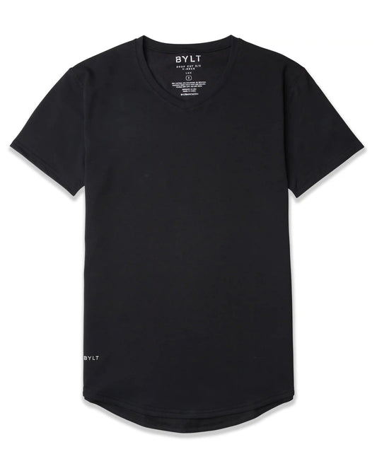 Drop-Cut V-Neck: BYLT Signature