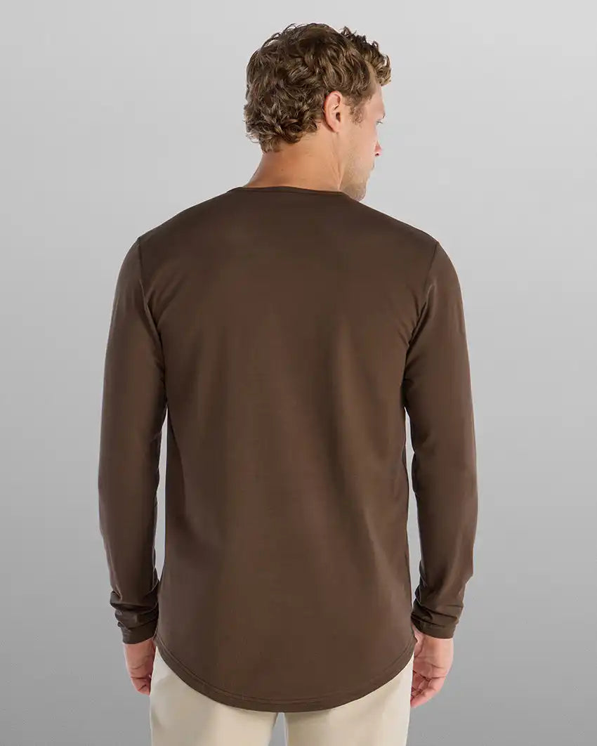 Drop-Cut Long Sleeve: LUX